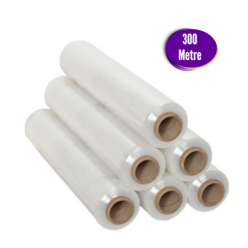 17 MICRON 50CM X 300 MT CLEAR STRETCH FILM